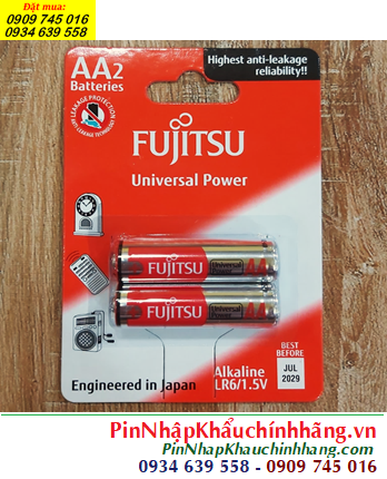 Fujitsu LR6 Universal; Pin AA 1.5v Alkaline Fujitsu LR6 Universal Made in Indonesia